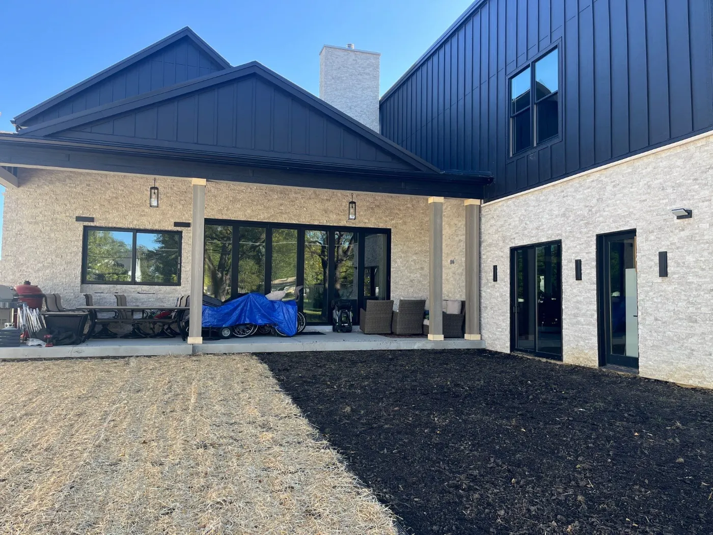 Siding installation documented in Cherry Tree